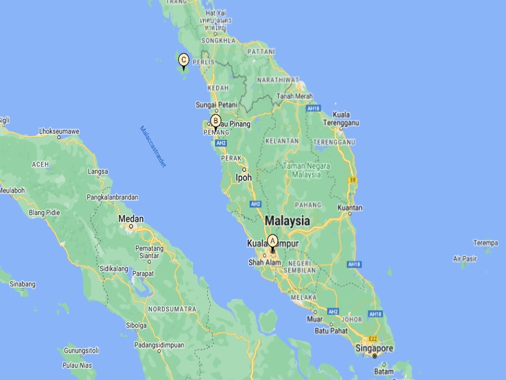 Kuala Lumpur, Penang & Langkawi